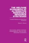 The Welfare Economics of Alternative Renewable Resource Strategies : Forested Wetlands and Agricultural Production - Book