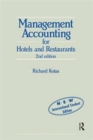 Management Accounting for Hotels and Restaurants - Book