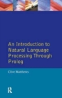 An Introduction to Natural Language Processing Through Prolog - Book