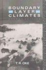 Boundary Layer Climates - Book