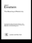 The Meaning of Relativity - Book