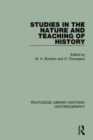 Studies in the Nature and Teaching of History - Book