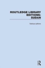 Routledge Library Editions: Sudan - Book