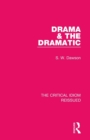 Drama & the Dramatic - Book