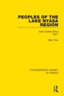 Peoples of the Lake Nyasa Region : East Central Africa Part I - Book