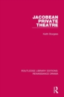 Jacobean Private Theatre - Book