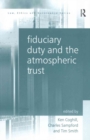 Fiduciary Duty and the Atmospheric Trust - Book