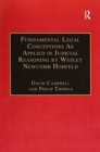 Fundamental Legal Conceptions As Applied in Judicial Reasoning by Wesley Newcomb Hohfeld - Book