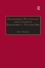 Engineering Psychology and Cognitive Ergonomics : Volume 1: Transportation Systems - Book