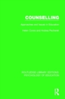 Counselling : Approaches and Issues in Education - Book