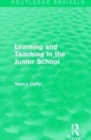 Learning and Teaching in the Junior School (1941) - Book