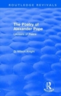 Routledge Revivals: The Poetry of Alexander Pope (1955) : Laureate of Peace - Book