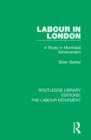Routledge Library Editions: The Labour Movement - Book