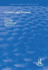 Criminal Legal Doctrine - Book