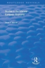 Studies in the Interwar European Economy - Book