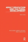 Adult Education and Cultural Development - Book