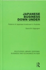 Japanese Business Down Under : Patterns of Japanese Investment in Australia - Book