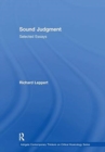 Sound Judgment : Selected Essays - Book