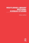 Routledge Library Editions: Korean Studies - Book