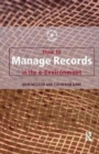 How to Manage Records in the E-Environment - Book