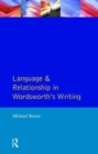 Language and Relationship in Wordsworth's Writing - Book