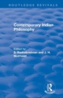 Revival: Contemporary Indian Philosophy (1936) - Book