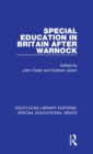 Special Education in Britain after Warnock - Book
