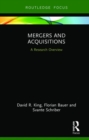 Mergers and Acquisitions : A Research Overview - Book