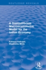 A Disequilibrium Macroeconometric Model for the Indian Economy - Book