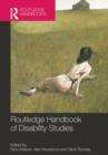 Routledge Handbook of Disability Studies - Book