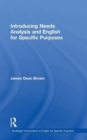 Introducing Needs Analysis and English for Specific Purposes - Book