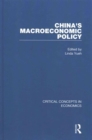 China's Macroeconomic Policy - Book