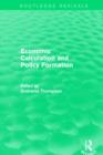 Economic Calculations and Policy Formation (Routledge Revivals) - Book