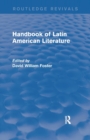 Handbook of Latin American Literature (Routledge Revivals) - Book