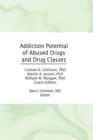 Addiction Potential of Abused Drugs and Drug Classes - Book