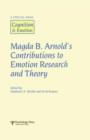 Magda B. Arnold's Contributions to Emotion Research and Theory : A Special Issue of Cognition and Emotion - Book
