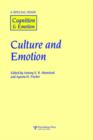 Culture and Emotion : A Special Issue of Cognition and Emotion - Book