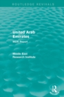 United Arab Emirates (Routledge Revival) : MERI Report - Book