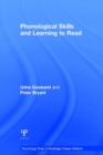 Phonological Skills and Learning to Read - Book