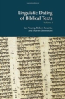 Linguistic Dating of Biblical Texts: Volume 2 - Book