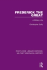 Frederick the Great : A Military Life - Book