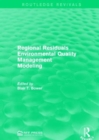 Regional Residuals Environmental Quality Management Modeling - Book