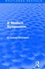 A Modern Symposium - Book