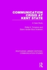 Communication Crisis at Kent State : A Case Study - Book