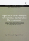 Population and Strategies for National Sustainable Development - Book