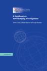 Handbook on Anti-Dumping Investigations - eBook