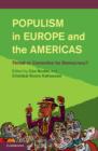 Populism in Europe and the Americas : Threat or Corrective for Democracy? - eBook