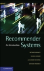 Recommender Systems : An Introduction - eBook
