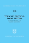 Topics in Critical Point Theory - eBook