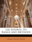 Lay Efforts : Its Range and Methods - Book